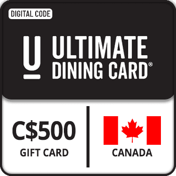 The Ultimate Dining Gift Card CANADA 500 CAD product image