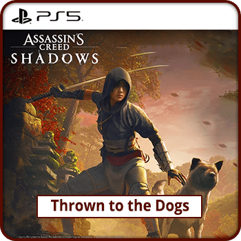 Assassins Creed Shadows Thrown to the Dogs Pre order Bonus (PS5) PSN Game Key GLOBAL product image
