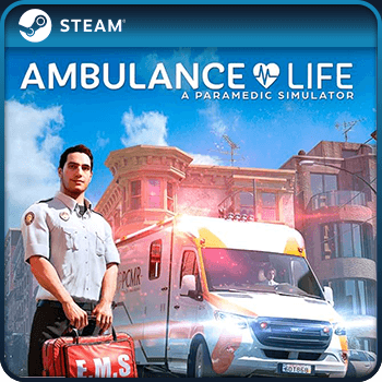 Ambulance Life A Paramedic Simulator PC STEAM Game Key Global product image