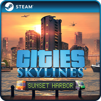 Cities Skylines Sunset Harbor PC Steam Game Key GLOBAL product image