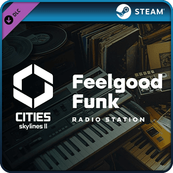 Cities Skylines II Feelgood Funk Radio PC DLC Steam Game Key GLOBAL product image