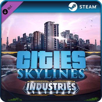 Cities Skylines PC Industries DLC Steam Game Key GLOBAL product image