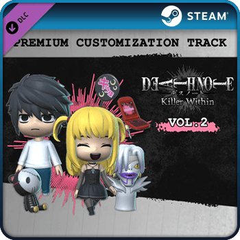 DEATH NOTE Killer Within Premium Customization Track Vol. 2 PC DLC STEAM Game Key Global product image