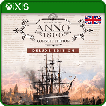 Anno 1800 Console Deluxe Edition Xbox Series X/S Xbox Game Key (UK) product image
