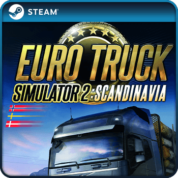 Euro Truck Simulator 2 Scandinavia DLC PC Steam Game Key GLOBAL product image