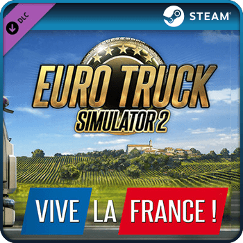 Euro Truck Simulator 2 PC Vive la France DLC Steam Game Key GLOBAL product image
