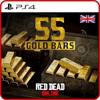 Red Dead Online 55 Gold Bars (PS4) PSN Game Key (UK) product image
