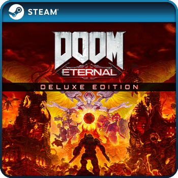 DOOM Eternal Deluxe Edition PC STEAM Game Key Global product image