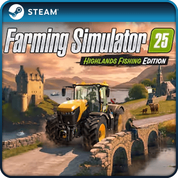Farming Simulator 25 Highlands Fishing Expansion PC DLC Steam Game Key GLOBAL product image