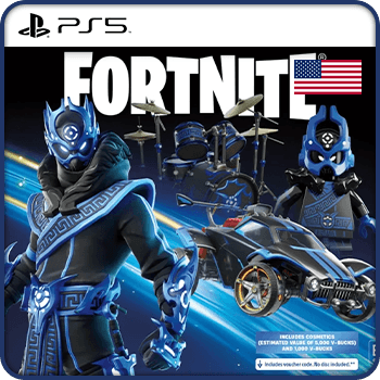 The Fortnite Cobalt Star Bundle (PS5) PSN Game Key (US) product image