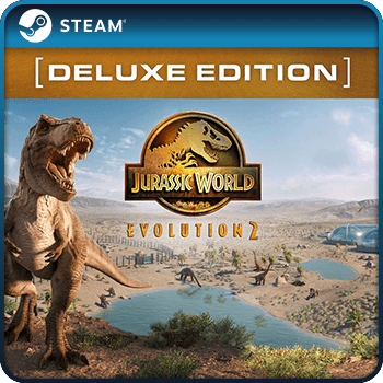 Jurassic World Evolution 2 Deluxe Edition PC STEAM Game Key Global product image