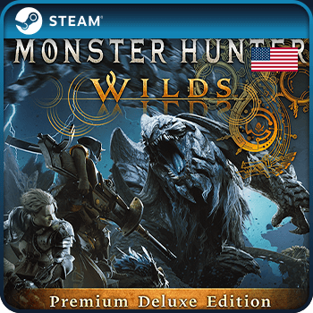 Monster Hunter Wilds Premium Deluxe Edition PC Steam Game Key (North America) product image