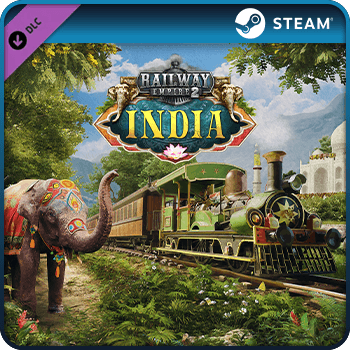 Railway Empire 2 India PC Steam Game Key DLC (Global) product image