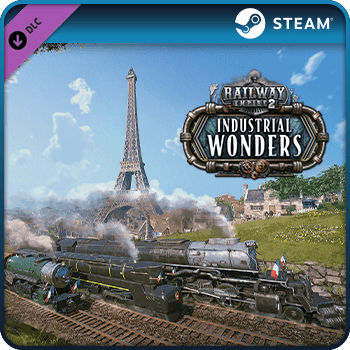 Railway Empire 2 Industrial Wonders PC Steam Game Key DLC (Global) product image