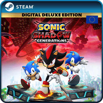 SONIC X SHADOW GENERATIONS Digital Deluxe Edition PC Steam Game Key (Europe & UK) product image