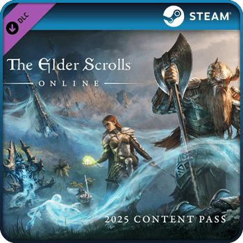 The Elder Scrolls Online 2025 Content Pass PC DLC STEAM Game Key Global product image