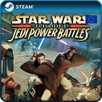 STAR WARS Episode I Jedi Power Battles PC Steam Game Key Europe & UK product image