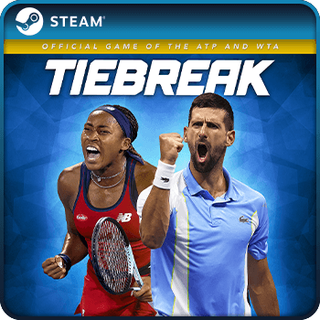 TIEBREAK Official game of the ATP and WTA PC STEAM Game Key Global product image