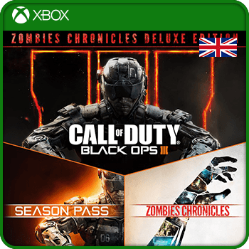 Call of Duty Black Ops III Zombies Deluxe Xbox Game Key (UK) product image