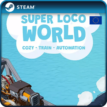 Super Loco World Cozy Train Automation PC Steam Game Key (Europe & UK) product image