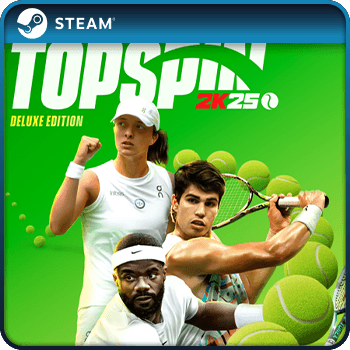 TopSpin 2K25 Deluxe Edition PC STEAM Game Key Global product image