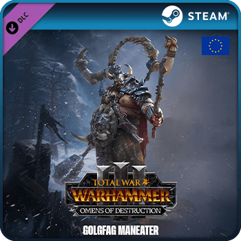 Total War WARHAMMER III Golgfag Omens of Destruction PC DLC STEAM Game Key Europe product image
