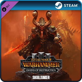 Total War WARHAMMER III Skulltaker Omens of Destruction PC DLC STEAM Game Key Global product image