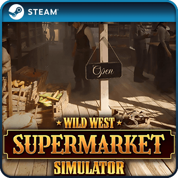Wild West Supermarket Simulator PC Steam Game Key GLOBAL product image