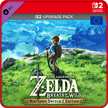 The Legend of Zelda Breath of the Wild Nintendo Switch 2 Edition Game Key Upgrade Pack DLC (Europe & UK) product image
