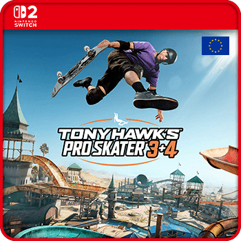 Tony Hawk's Pro Skater 3 + 4 Switch 2 Game Key (Europe & UK) product image