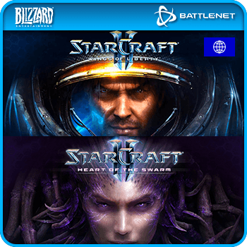 Starcraft 2 Wings of Liberty Heart of the Swarm Battle.net Game Key GLOBAL product image