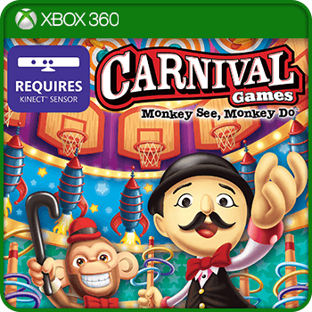 Carnival Games Monkey See Monkey Do Xbox 360 Digital Code Game Key (Global) product image