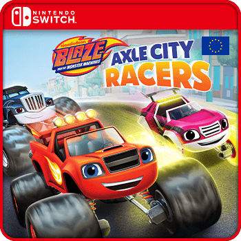 Blaze and the Monster Machines Axle City Racers Switch Nintendo Game Key Europe product image