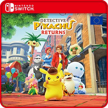 Detective Pikachu Returns Nintendo Switch Game Key (Europe & UK) product image