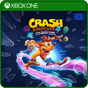 Crash Bandicoot 4 ItÔÇÖs About Time Xbox One Game Key (EU) product image