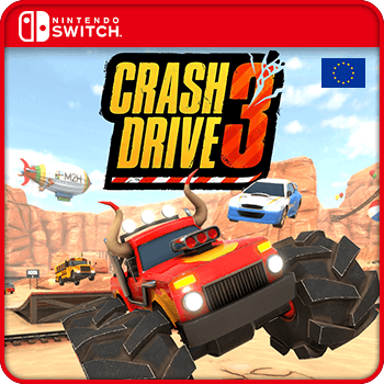 Crash Drive 3 Switch Nintendo Game Key Europe product image