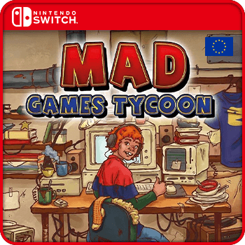 Mad Games Tycoon Switch Game Key (Europe & UK) product image