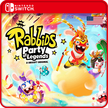 Rabbids Party of Legends Switch Nintendo Game Key USA product image