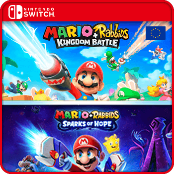 Mario Rabbids Kingdom Battle Mario Rabbids Sparks of Hope Double Pack Switch Game Key (Europe & UK) product image