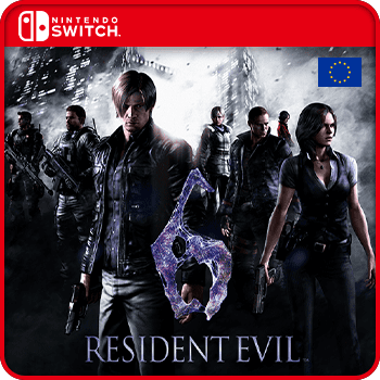 Resident Evil 6 Switch Nintendo Game Key Europe product image