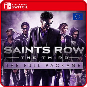 SAINTS ROW THE THIRD THE FULL PACKAGE Switch Nintendo Game Key Europe product image