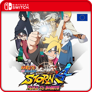 NARUTO SHIPPUDEN : Ultimate Ninja STORM 4 ROAD TO BORUTO Switch Game Key (Europe) product image