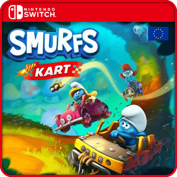 Smurfs Kart Switch Nintendo Game Key Europe product image