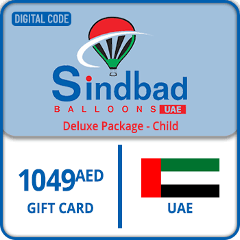 Sindbad Gulf Balloons UAE Deluxe Package - Child 1049 AED product image